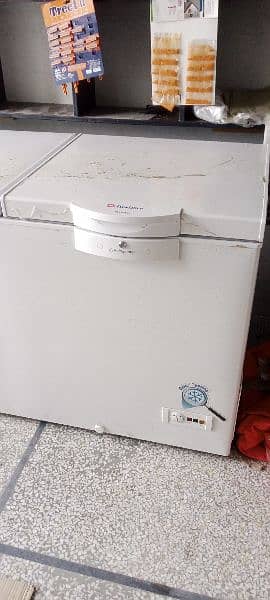 Dawlance freezer for sale only 4 month used brand new condition 1