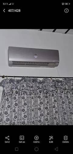 Hair Ac 18hnf dcg inverter (heat and cool)