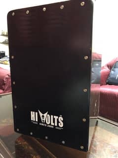 cajon by hi-volts tapped (black)