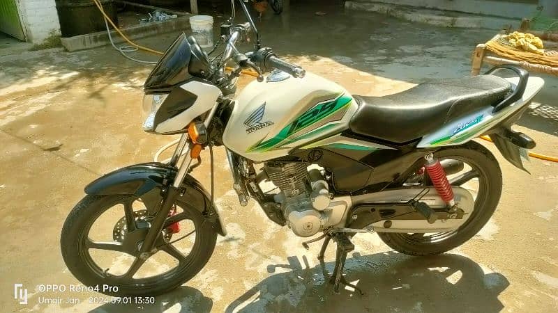 Honda CB 125f 22/23 model invoice may hy Peshawar  belkul zero hy 2