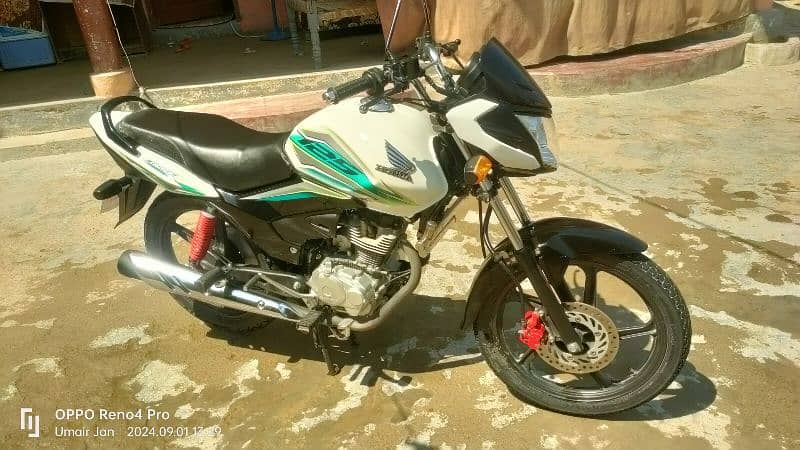 Honda CB 125f 22/23 model invoice may hy Peshawar  belkul zero hy 5