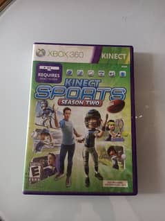 Kinect Sports Season 2 Xbox 360 original game CD.