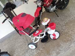 kids Cycle cum Pram stroller