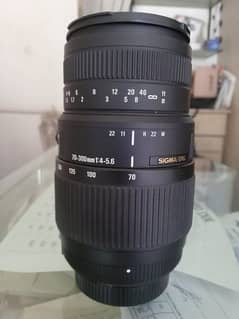 Sigma Nikon Mount 70-300mm lens