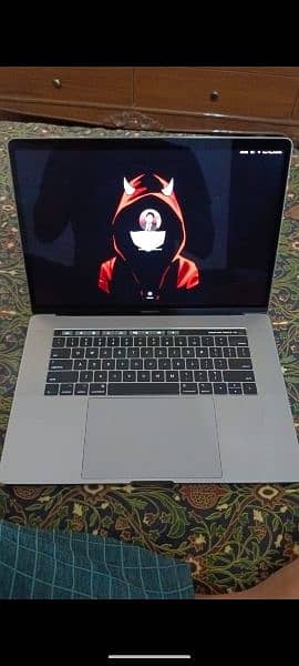 MacBook pro with touchpad 2017 model 2