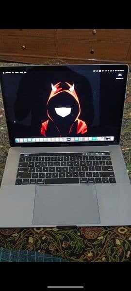 MacBook pro with touchpad 2017 model 3