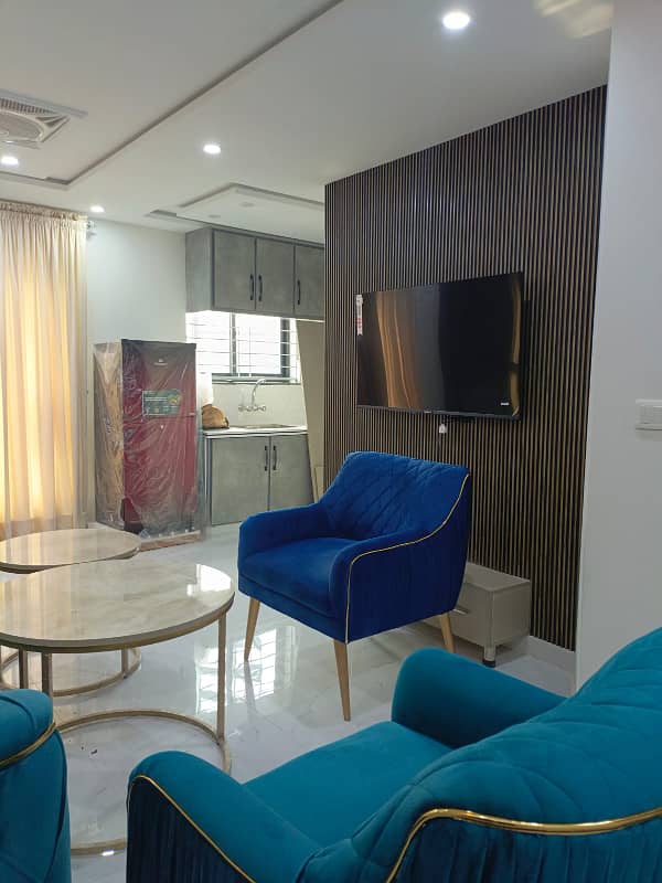 Furnished One Bed Apartment Available For Rent In Sector E Bahria Town Lahore 2