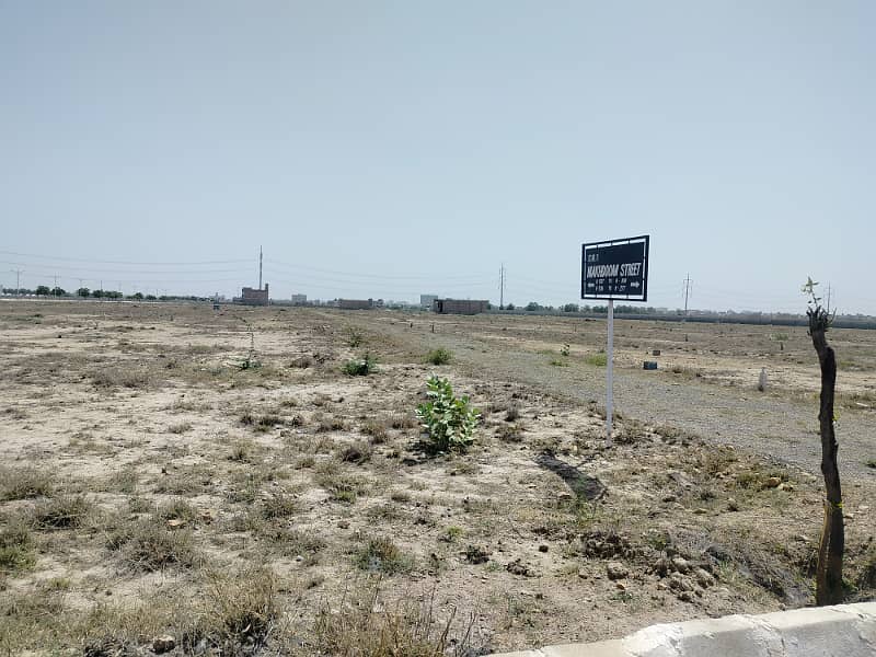 Plot for sale in sachal Sarmast society 3