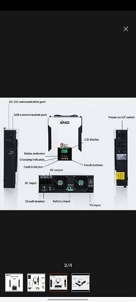 3.5KW SAKO Sunon E Solar inverter 3