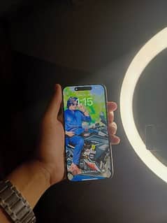 urgent sale iphone 15 pro complete box  all olh waterpack