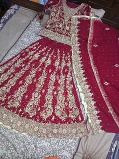 bridal dress for barat