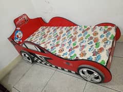 Vibrant Red Sports Car Bed,  perfect addition to any child's bedroom!