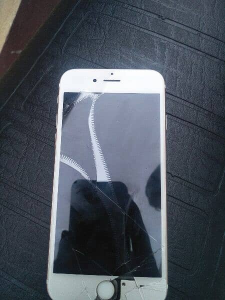 apple iPhone 6s for sale front glass broken phone no 03436501516 5