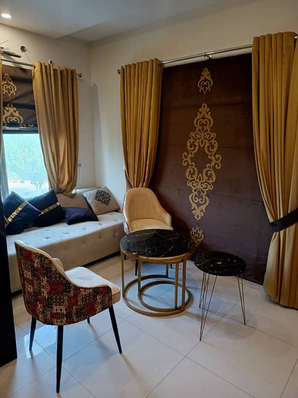 1 Bedroom Furnished Apartment Available For Rent In 
Dream Gardens
 Lahore. 3