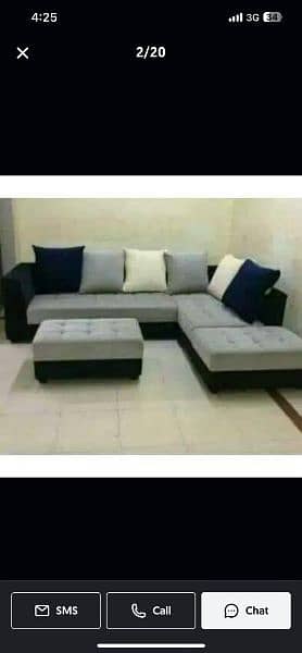 l shap sofa set 3