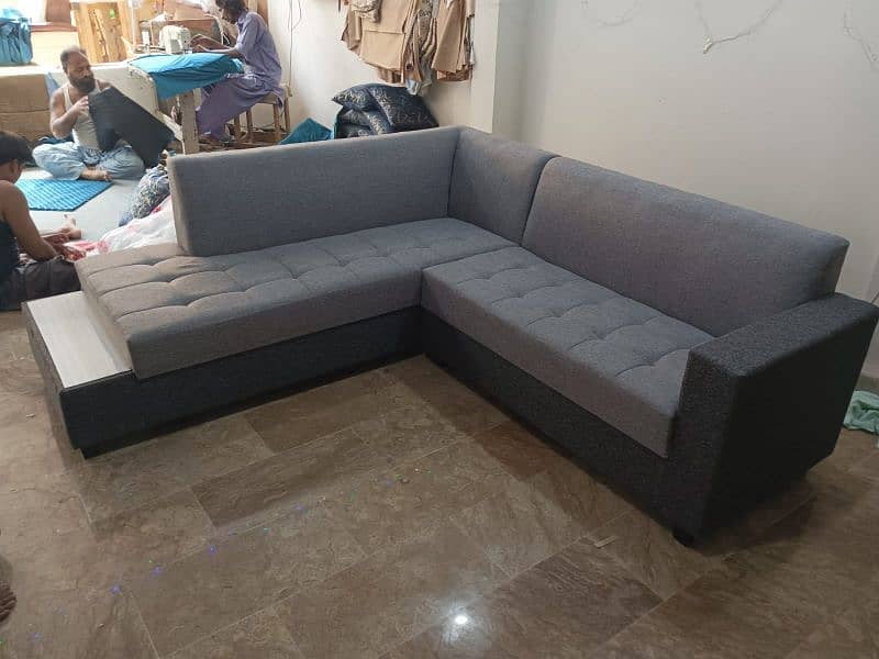 l shap sofa set 5