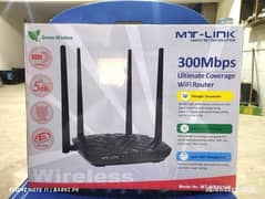 BRAND MT LINK ROUTER 4 ANTENNAS 10/10 ALL OK FAST SPEED