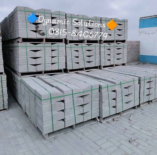 Kerb Blocks / Solid Blocks / Hollow Blocks / Face Blocks / Envicrete 2