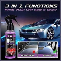 3 in 1 high protection Quick car coating spray