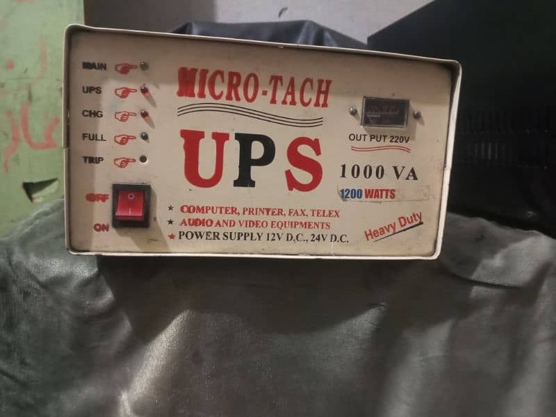 MICRO-TACH UPS(1000W-1200W) 0