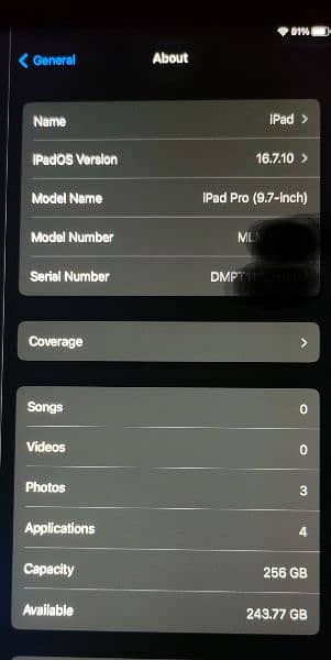 Ipad pro (9.7 inch) for sale 6