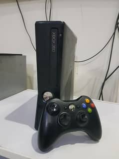 xbox 360 with 72 games and controller