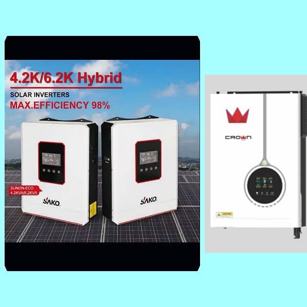 CROWN And SAKO Solar inverter available now 0