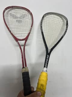 urgent sale 2x squash rackets