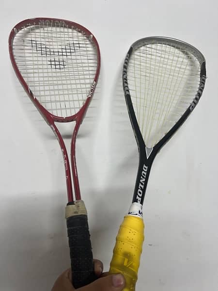 urgent sale 2x squash rackets 0