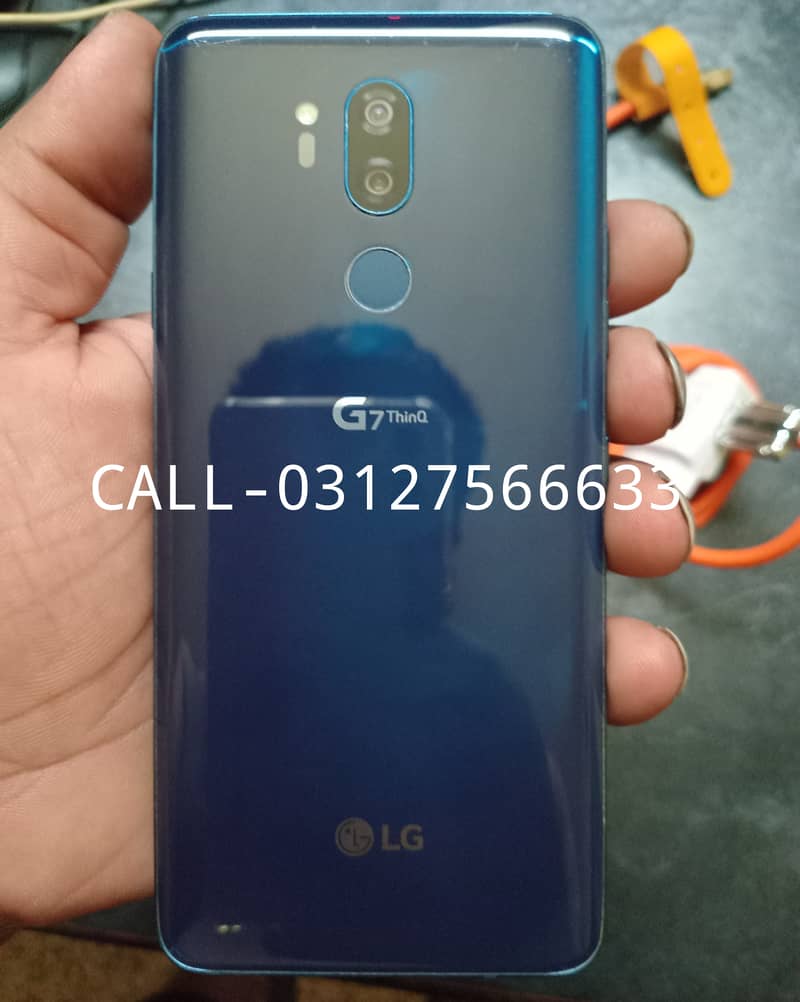 LG G7 THINQ 4GB RAM 64GB ROM SNAPDRAGON 845 CALL 03127566633 0