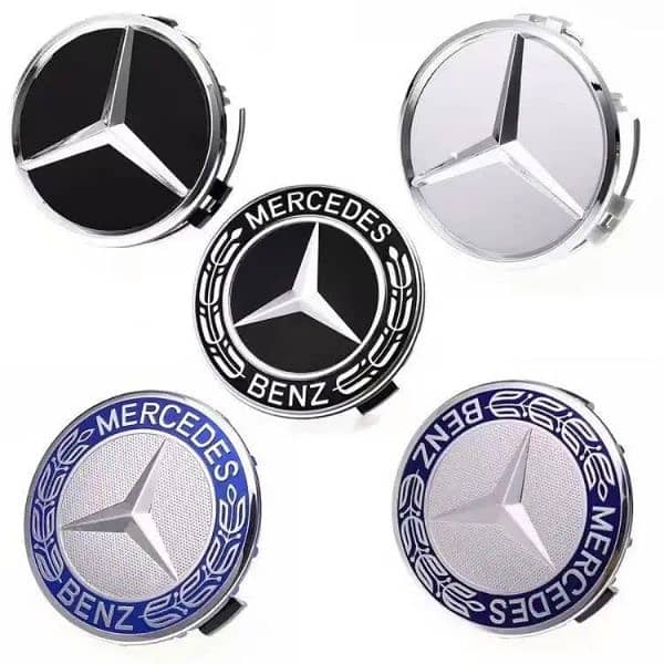 Mercedes Benz Wheel Canter Caps C E S Class W204 W212 W221 1