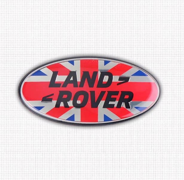 Range Land Rover Emblem Front Back Monogram Logo Sport Evoque Vogue 3