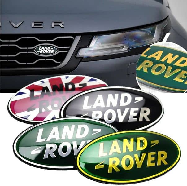 Range Land Rover Emblem Front Back Monogram Logo Sport Evoque Vogue 9