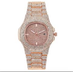 men's diamond watch