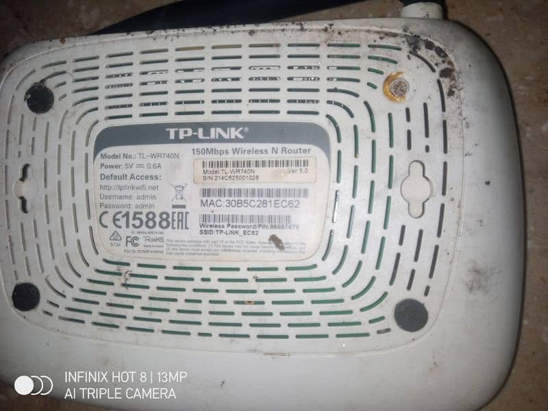 Urgent Sale Internet Router Used Chalne mein Bilkul ok hai 1