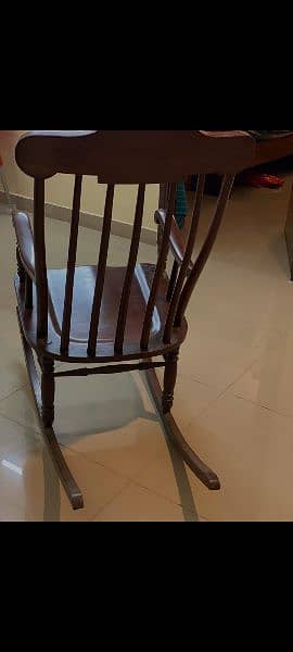 Sheesham wood Rocking chair 2