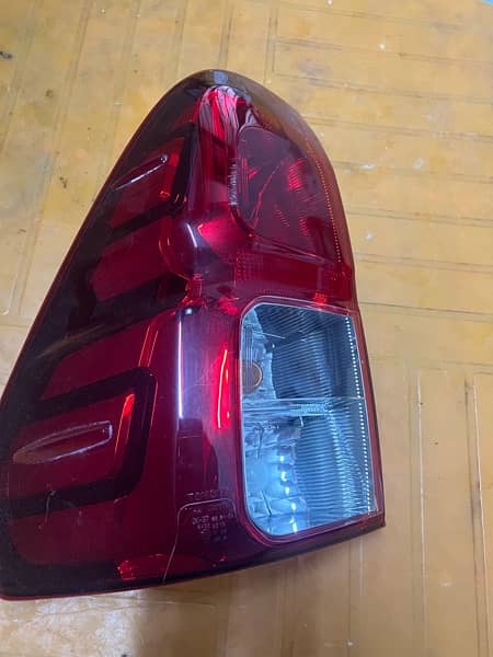 front and back lights of toyota revo 2021 model 6