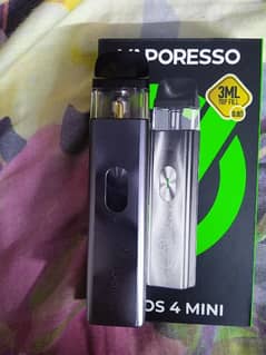 vaporesso xros 4 mini slightly used 0