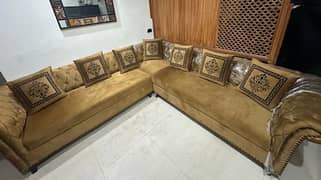 L Shaped, Brand New Sofa