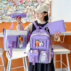 4 piece multifunction bagpack set (free delivery)