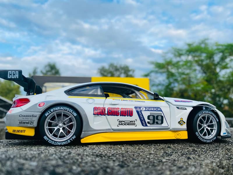 BMW M6 GT3 Sport car racing car Officially Licensed Diecast model 10