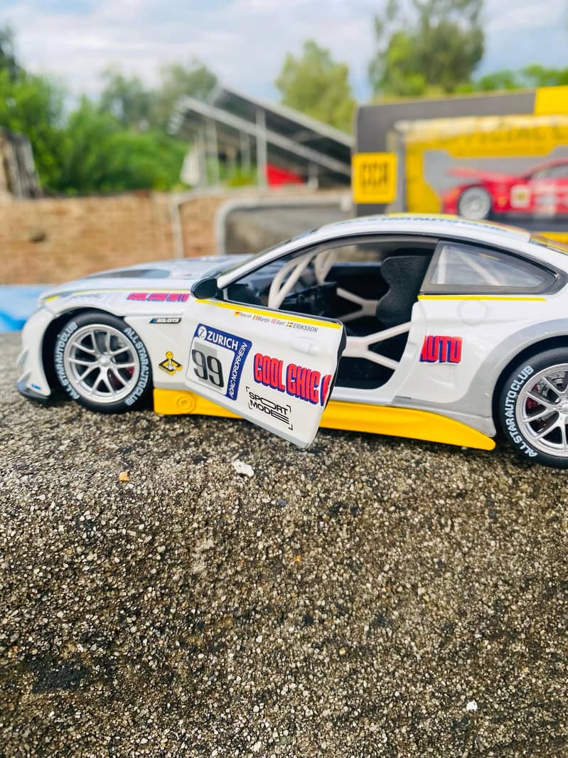 BMW M6 GT3 Sport car racing car Officially Licensed Diecast model 11