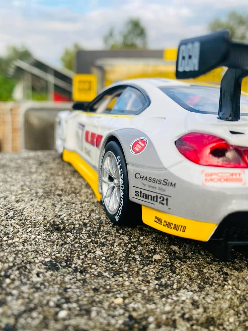 BMW M6 GT3 Sport car racing car Officially Licensed Diecast model 19