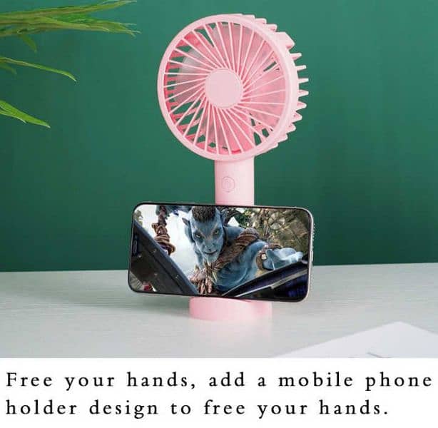 Hand fan electric rechargeable 3