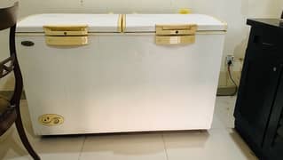 waves double door fridge plus freezer