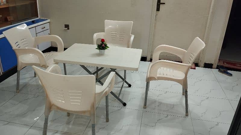 Plastic Chair set 1