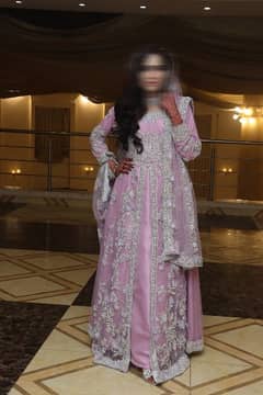 Bridal Wear| Lilac| Walima Dress| Maxi