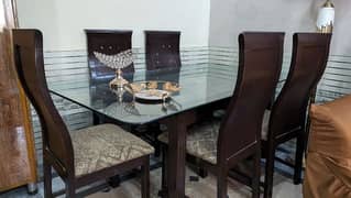 Imported Quality Glass Dining Table