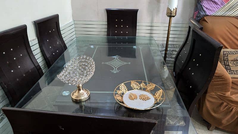 Imported Quality Glass Dining Table 2