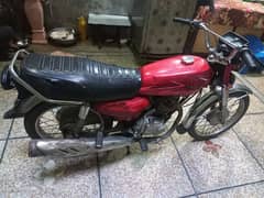 Honda CG 125 for urgent Sale in running condition